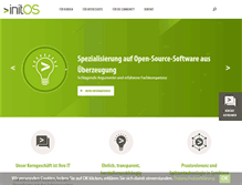 Tablet Screenshot of initos.com